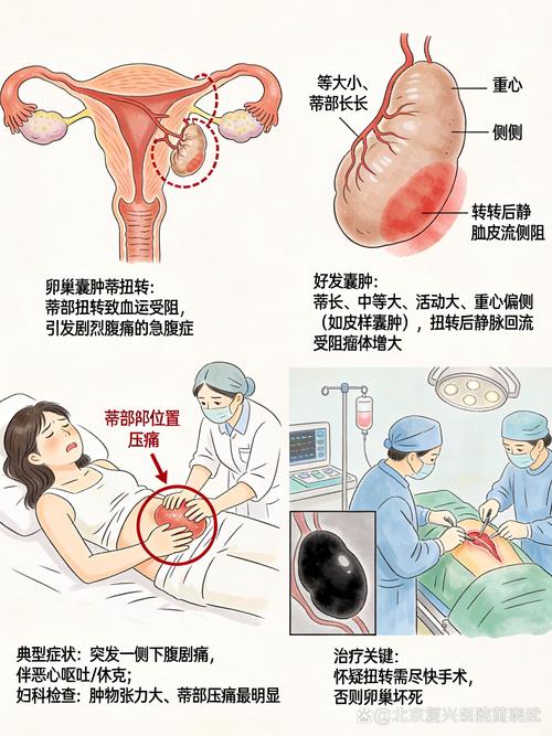 卵巢囊肿扭转有什么症状