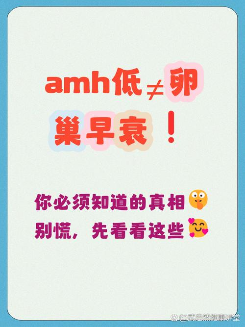 AMH低说明卵巢早衰吗