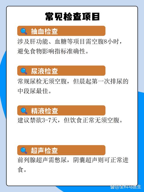 男科就诊当天,要空腹吗