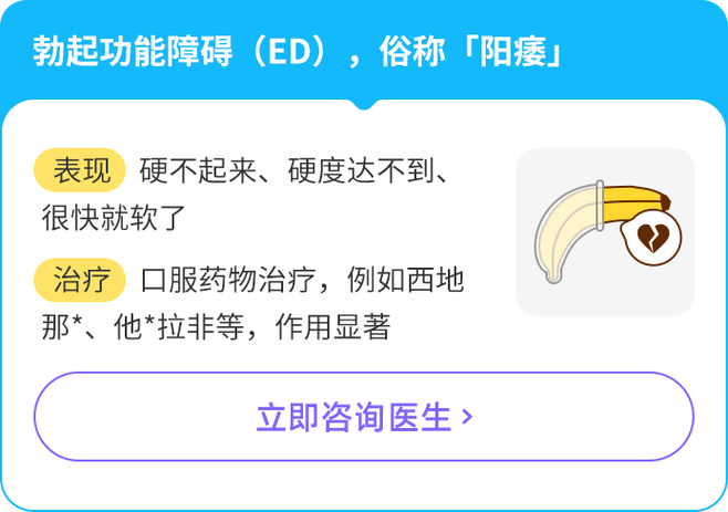 勃起功能障碍的常见病因,一次说清楚