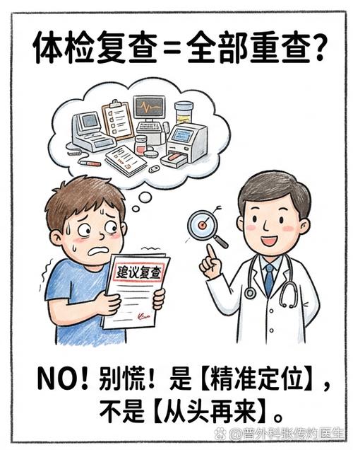体检报告建议复查该挂什么科