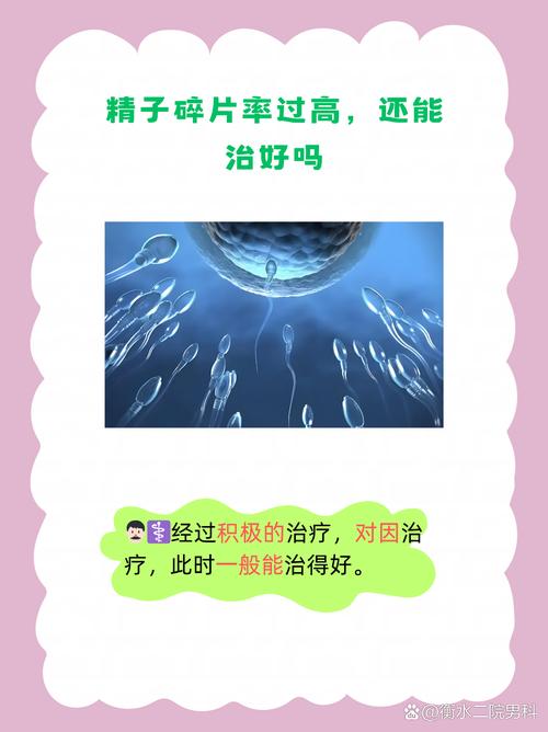 精子碎片率多高建议辅助生殖