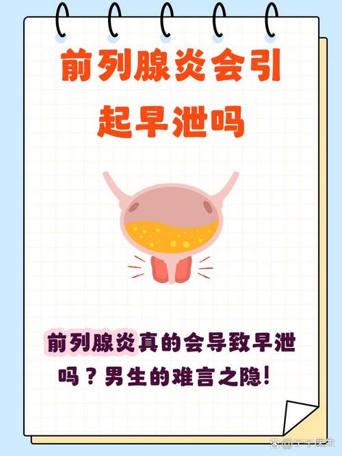 前列腺炎会引起早泄吗