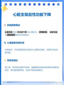 心脏支架术后,性功能真的会下降吗?-两性知识丨两性健康--你想了解的我都知道