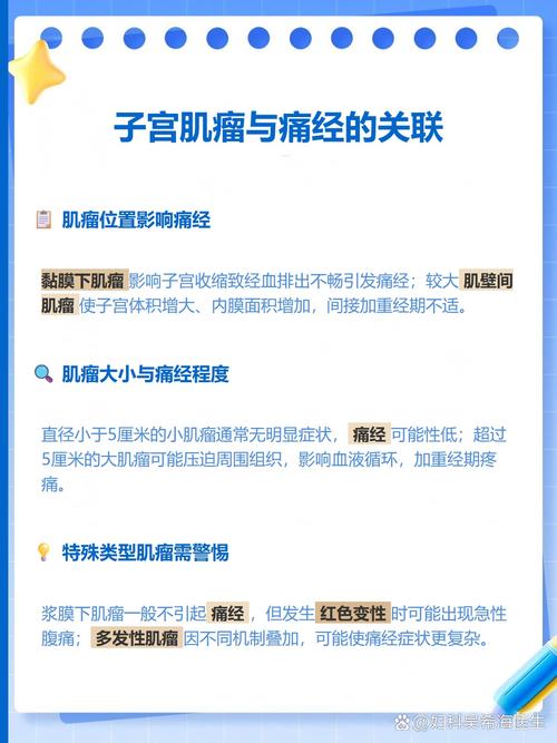痛经和子宫肌瘤有关吗