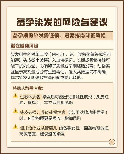 染发剂对生育有影响吗
