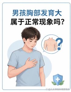 青春期男孩乳房发育正常吗？家长别慌，一文讲清！-两性知识丨两性健康--你想了解的我都知道