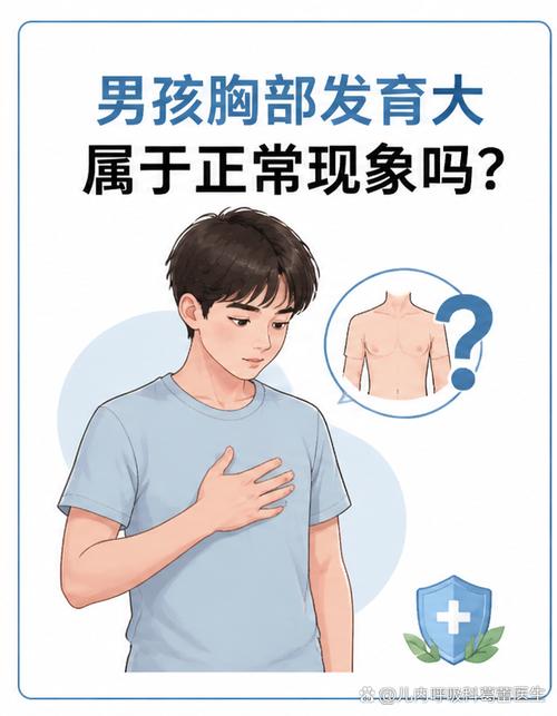 青春期男孩乳房发育正常吗
